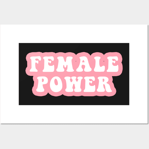 Female power Wall Art by CityNoir